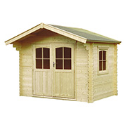 Abri de Jardin en Bois - bois 34 mm  8,88 m2